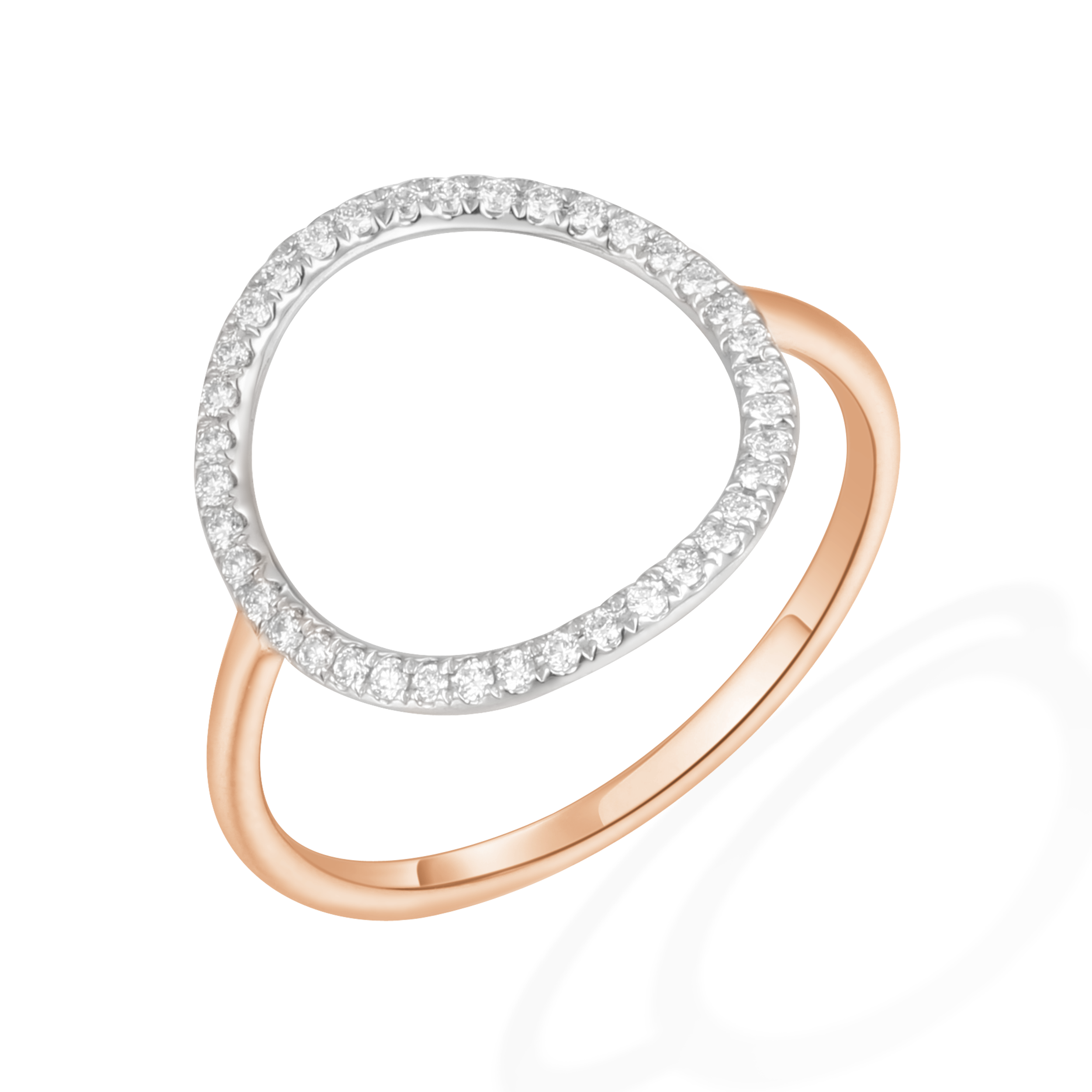Halo diamond ring